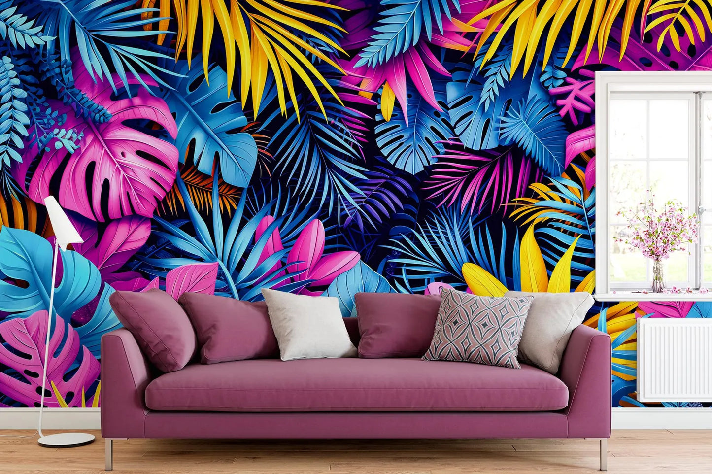 Hojas de Plantas Tropicales Exóticas