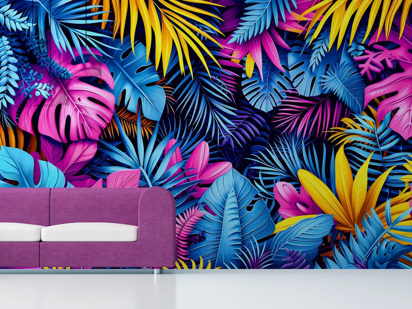 Hojas de Plantas Tropicales Exóticas