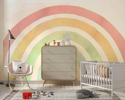 Vintage Rainbow Watercolored