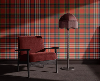 Royal Stewart Tartan Pattern I