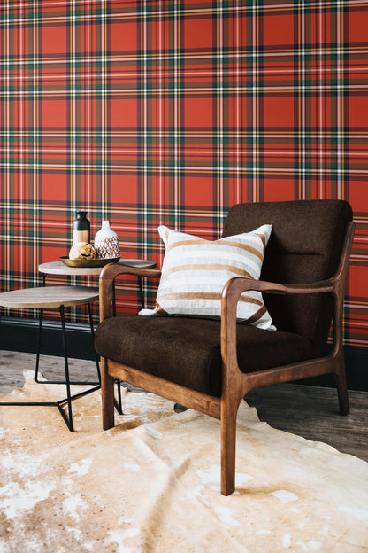 Royal Stewart Tartan Pattern I