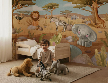 Safari, León, Avestruz y Cocodrilo