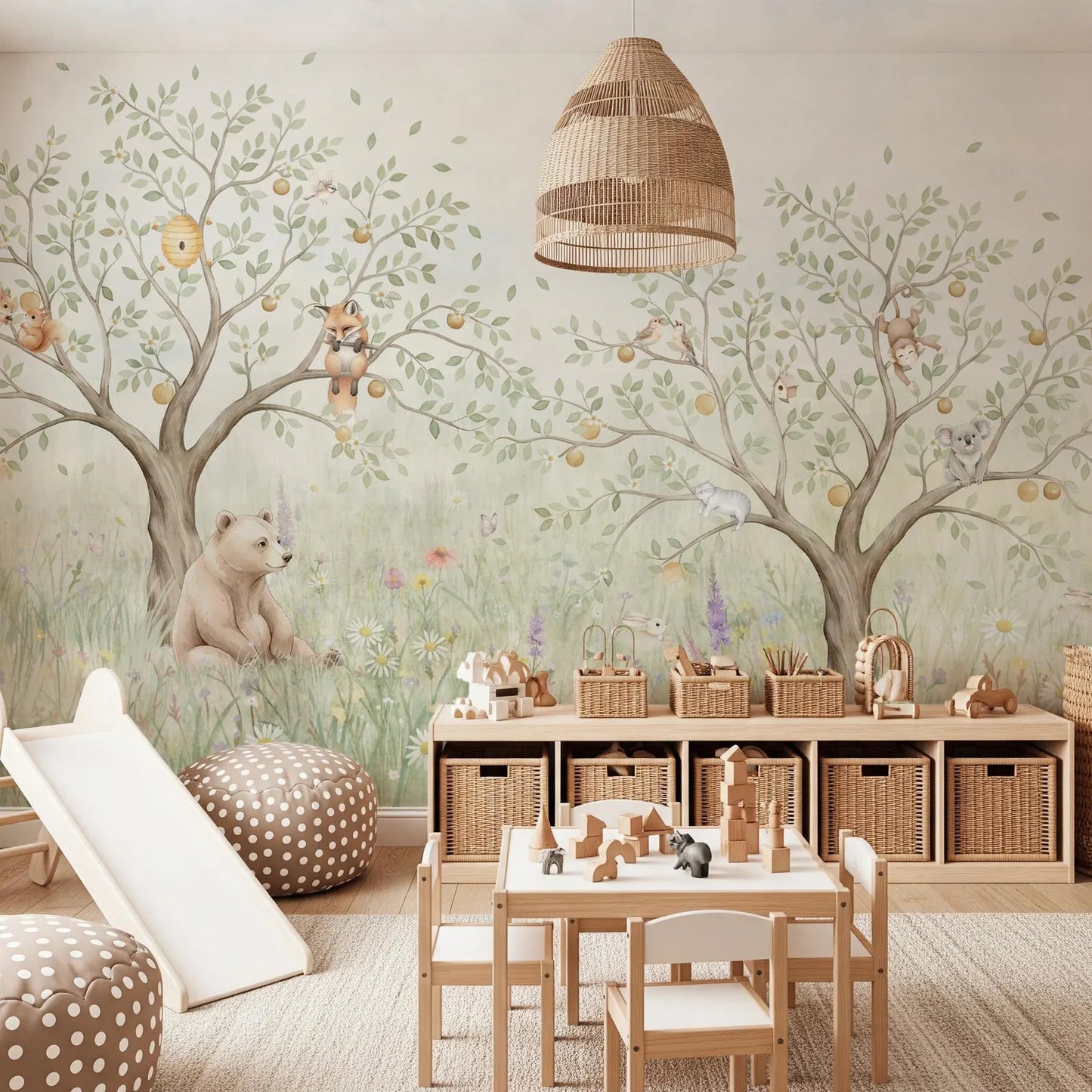 Honeycomb & Bear Forest