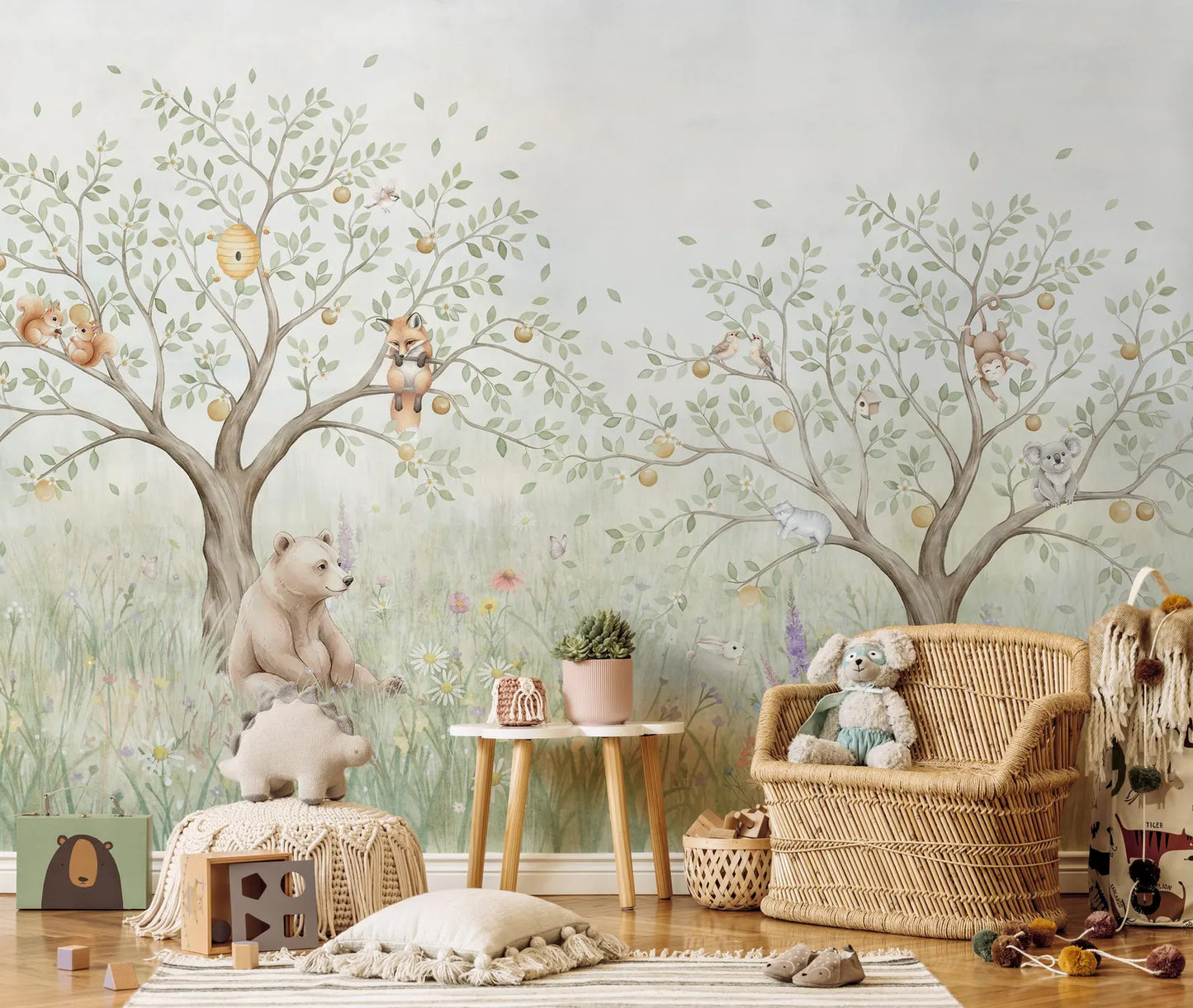 Honeycomb & Bear Forest