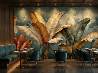 Tropical Banana Trees
