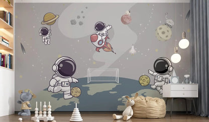 Astronaut Soccer Kids