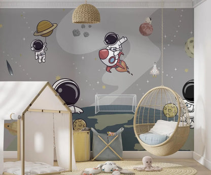 Astronaut Soccer Kids