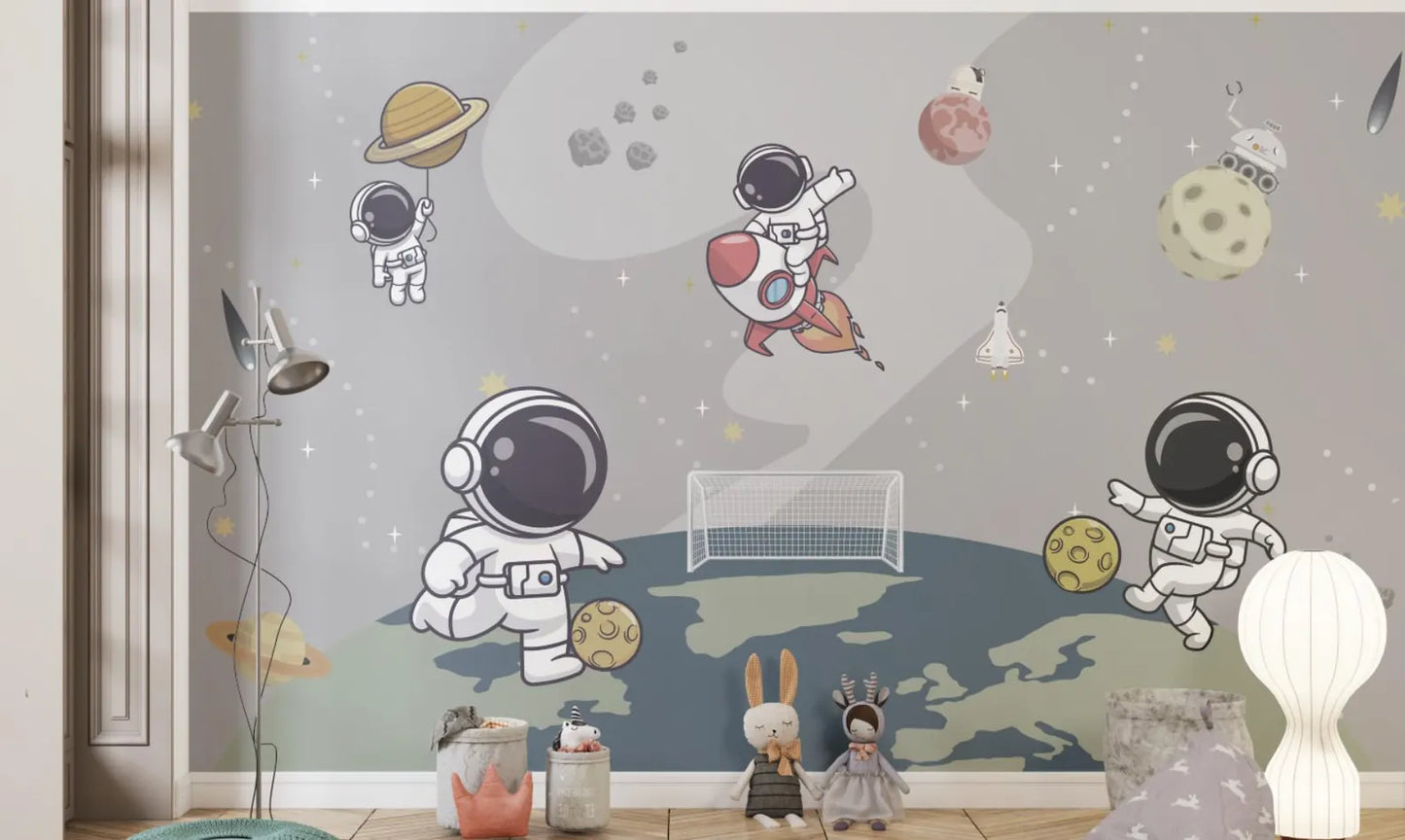 Astronaut Soccer Kids