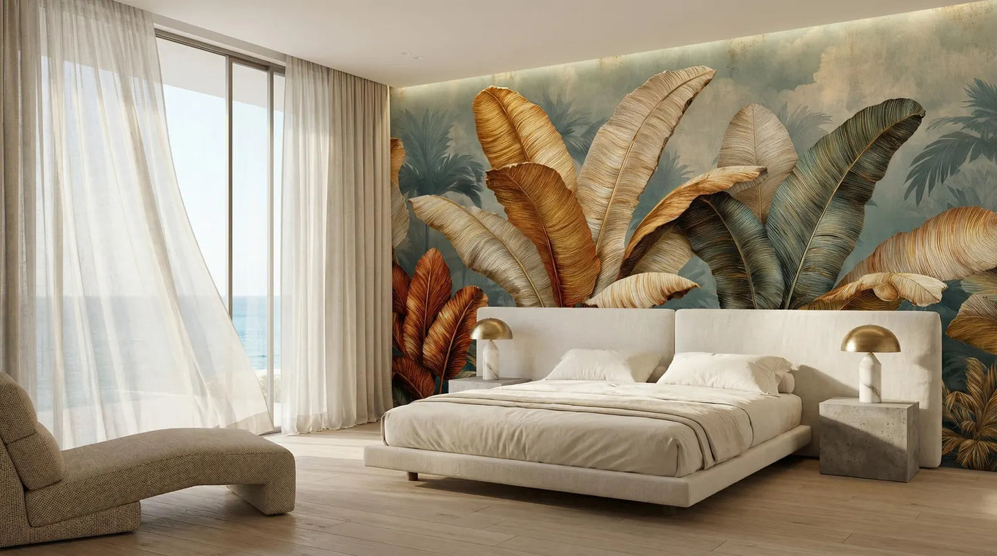 Tropical Banana Trees