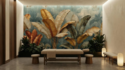 Tropical Banana Trees