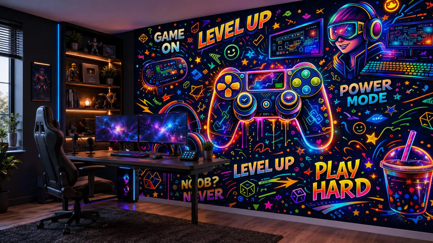 Gamer Room Neon Style I