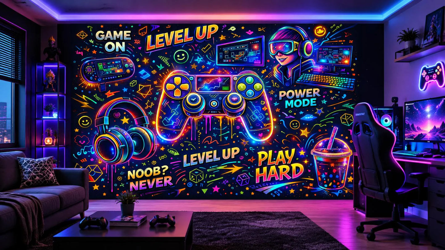 Gamer Room Neon Style I