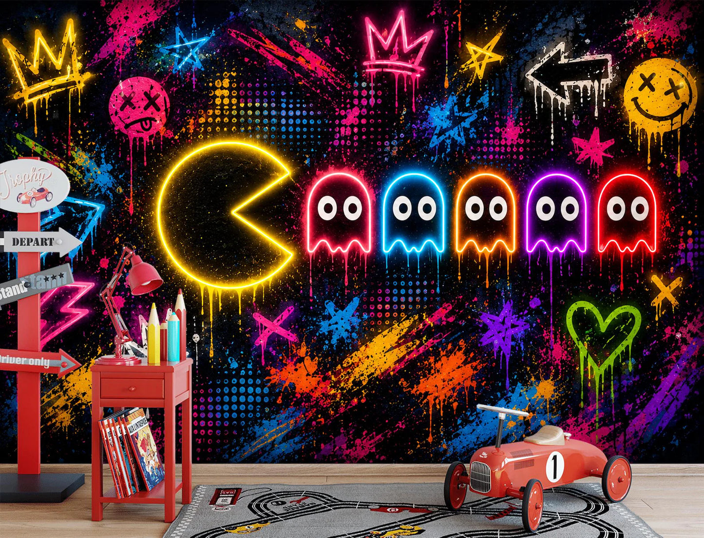 Gamer Room Neon Style II