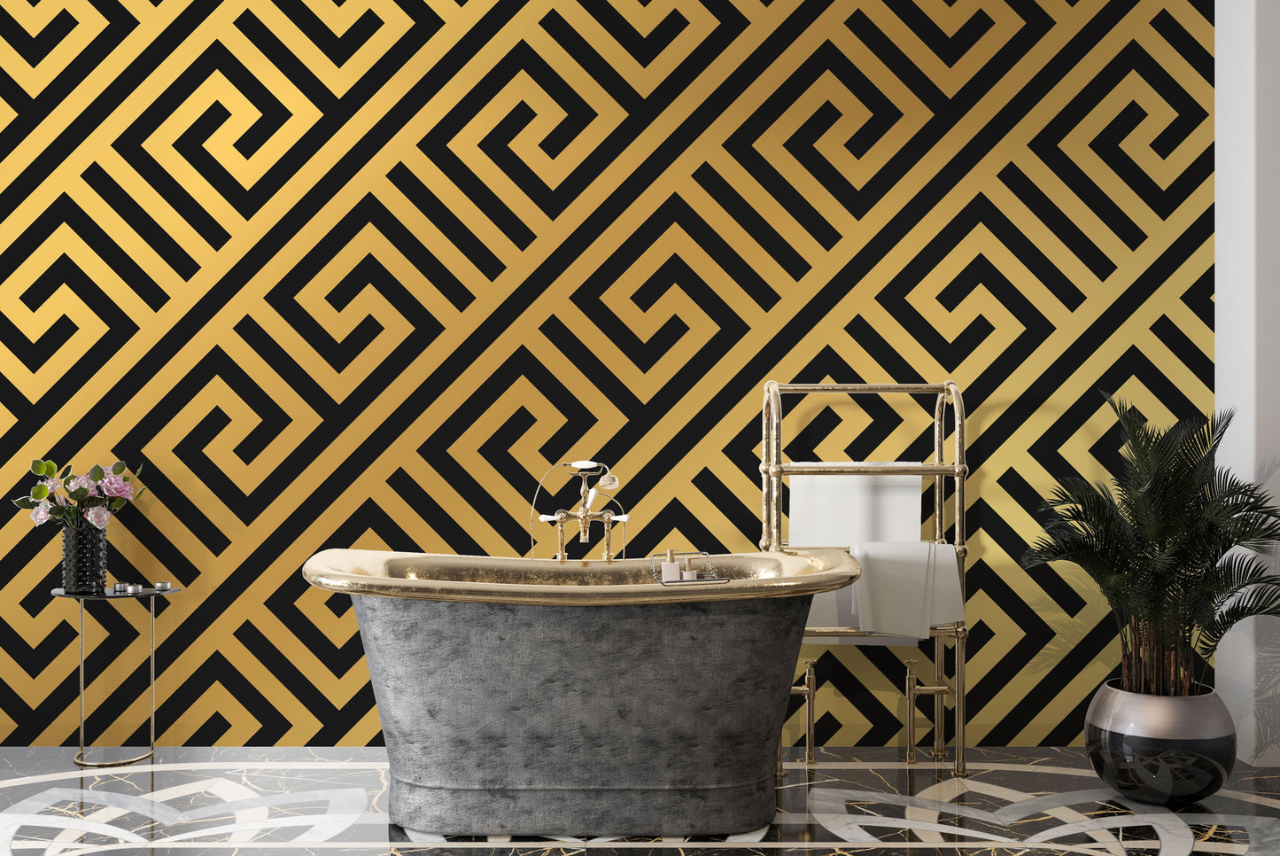 Europrint Clásicas Grecas Oro