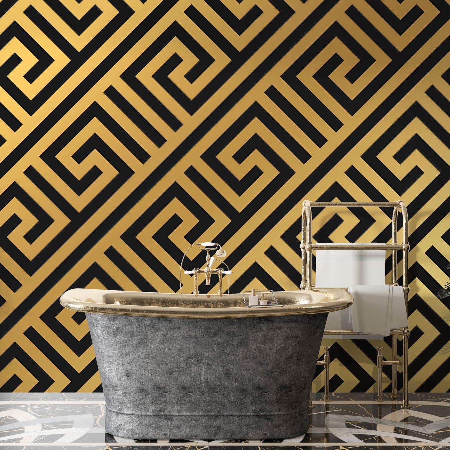 Europrint Clásicas Grecas Oro