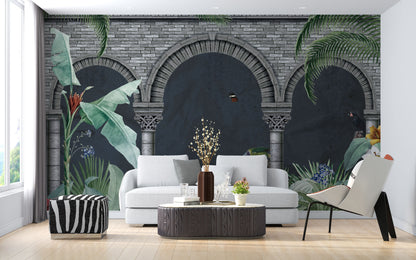 Europrint Arcos y Plantas Tropicales