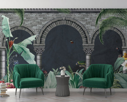 Europrint Arcos y Plantas Tropicales