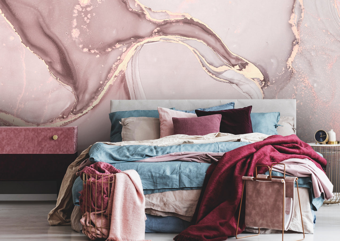 Marmoleado Tonos Old Rose