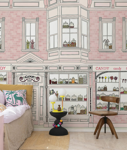 Fachada Candy Store - Pink