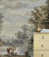 Vintage Landscape Classical Fountain