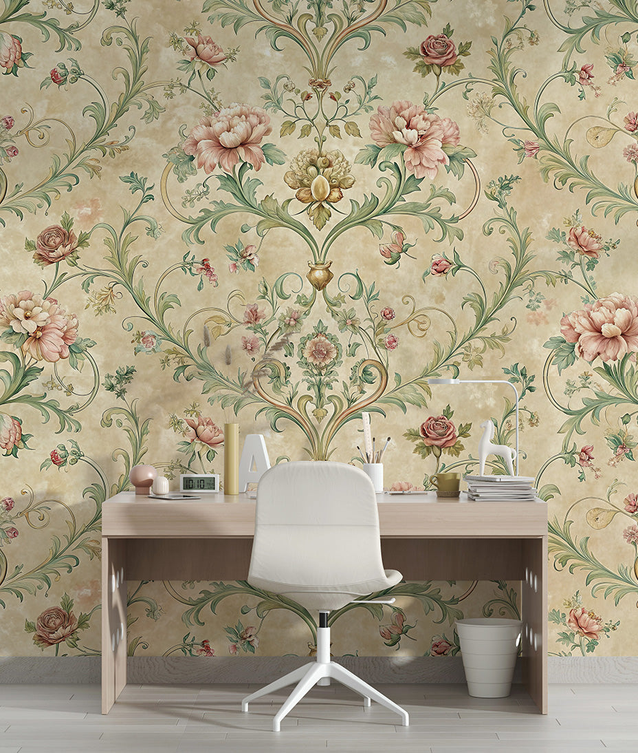 Greca Floral Clásica