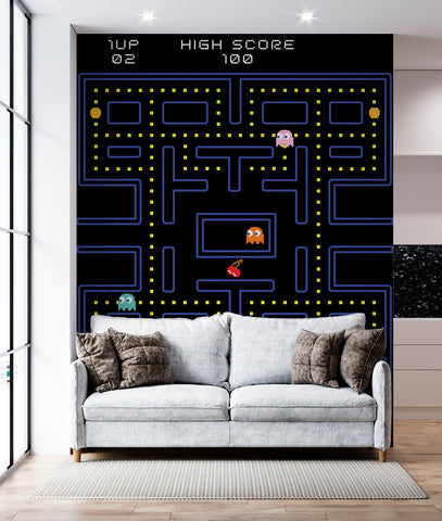 Pac-Man Gamer Room