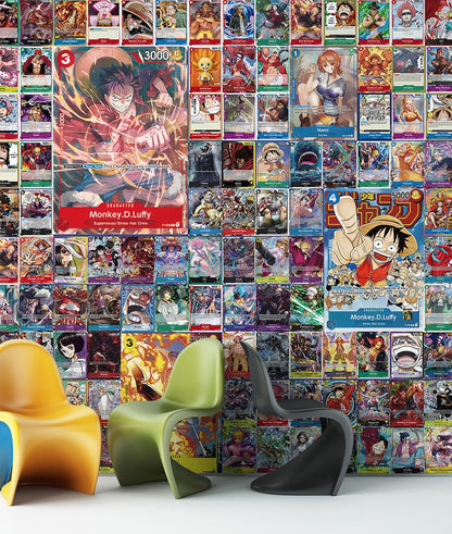 Collage One Piece Trading Cards