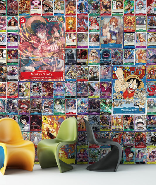 Collage One Piece Trading Cards
