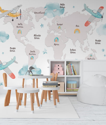 Kids World Map I