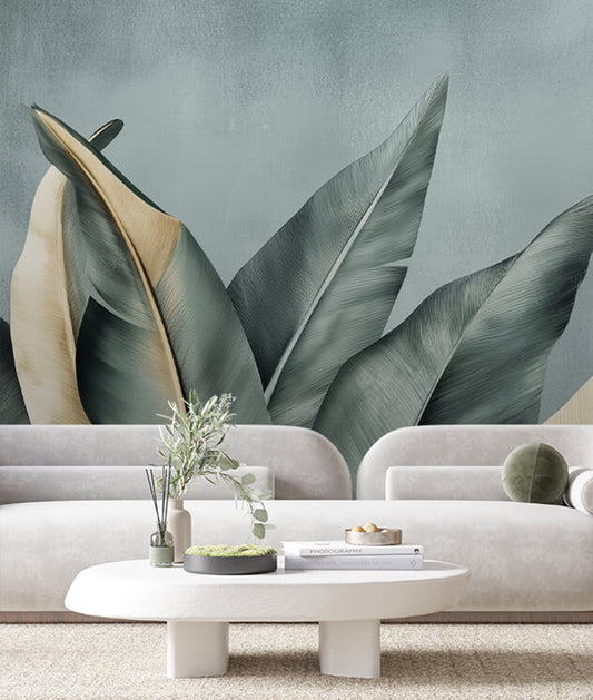 Banana Leaves Tropical Plants I
