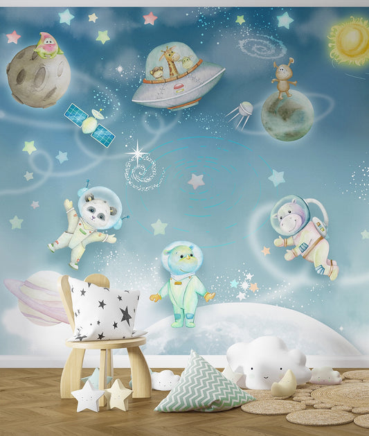 Astronautas Animalitos en el Espacio