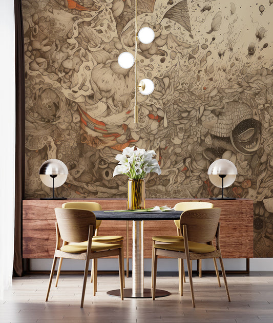 Ilustración Surrealista Inteligencia Artificial