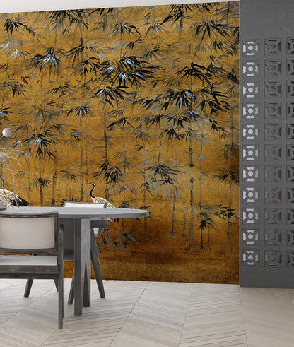 Garzas en Bosque de Bamboo - Dusk