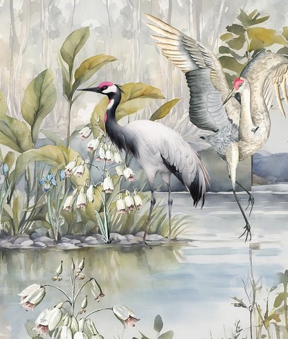 Garzas en Oasis Tropical