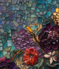 Vitral Mosaico de Flores