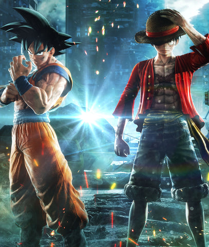 Naruto, Goku y Luffy