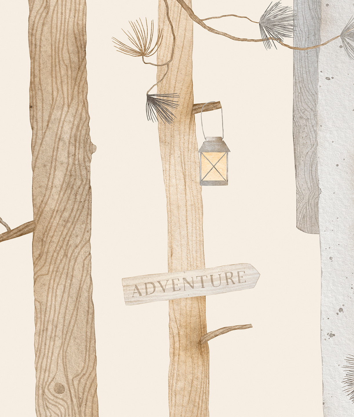 Ilustración Bosque Aventuras