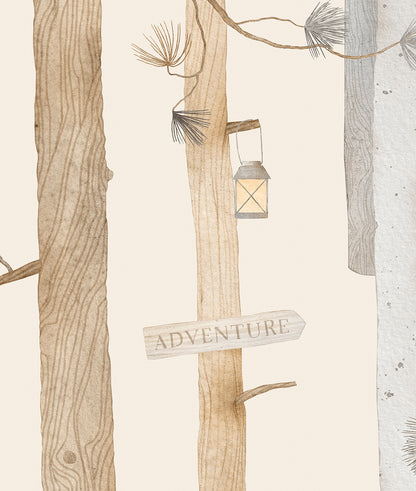 Ilustración Bosque Aventuras