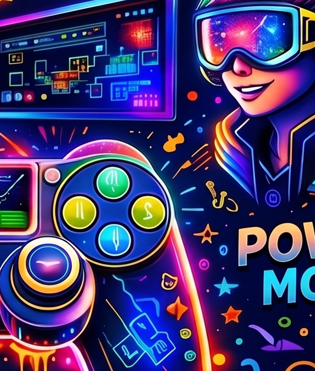 Gamer Room Neon Style I