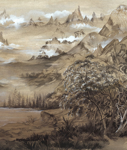 Paisaje Montañas Orientales - Beige