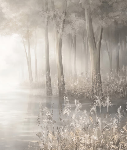 Vintage Foggy Swamp