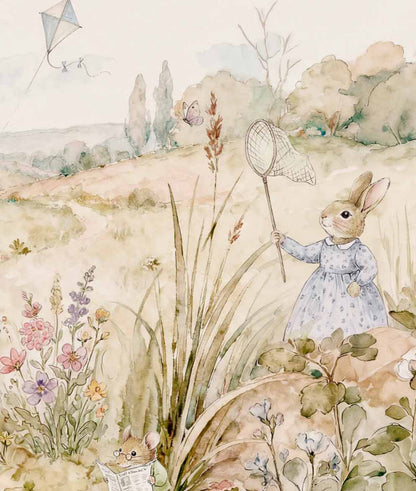 Cute Bunnies, Animals and Kites