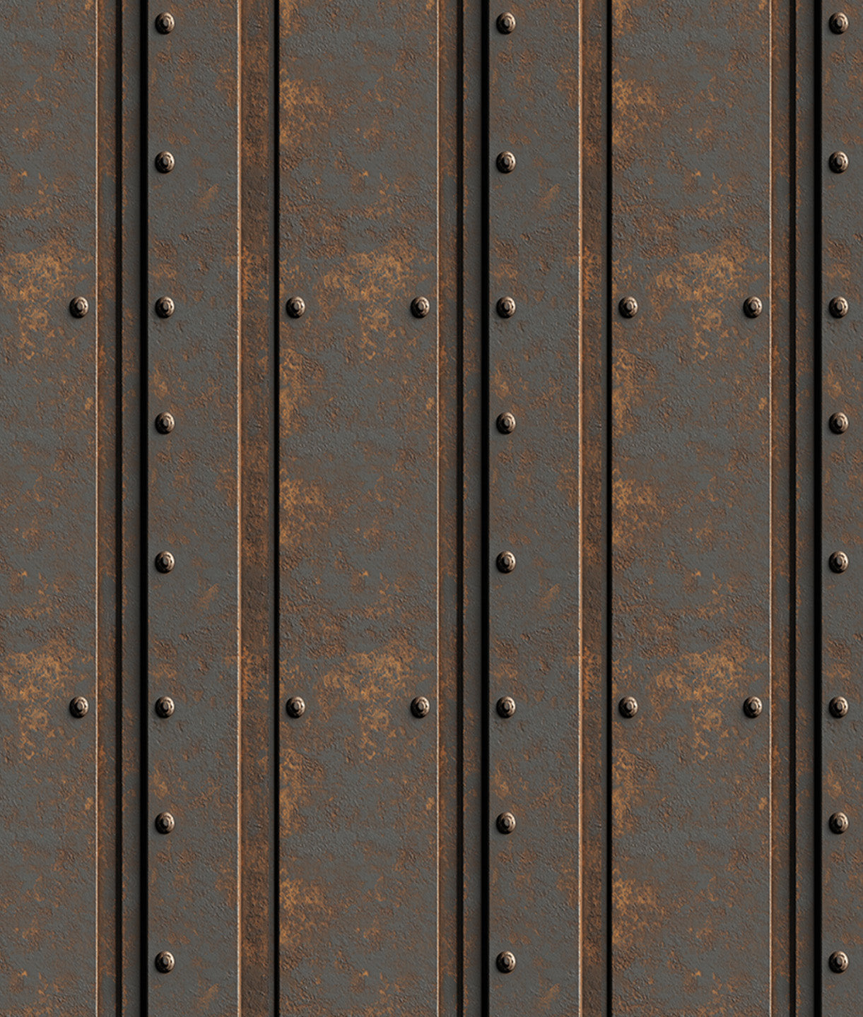 Placas Industriales Metal Oxidado Plain