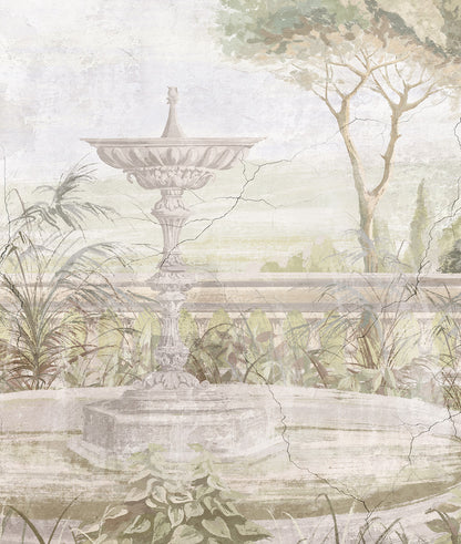 Italian Garden with Fountain