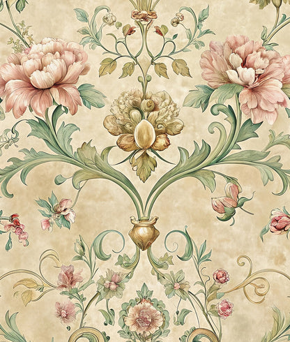 Greca Floral Clásica