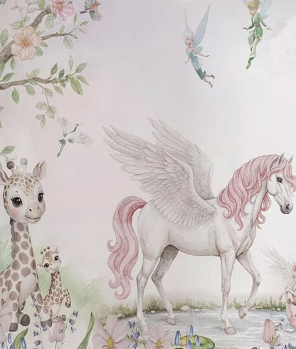 Hadas del Bosque y Unicornio