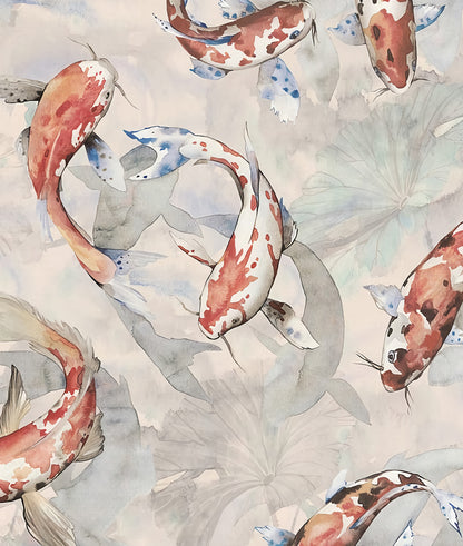 Tranquilidad de Peces Koi