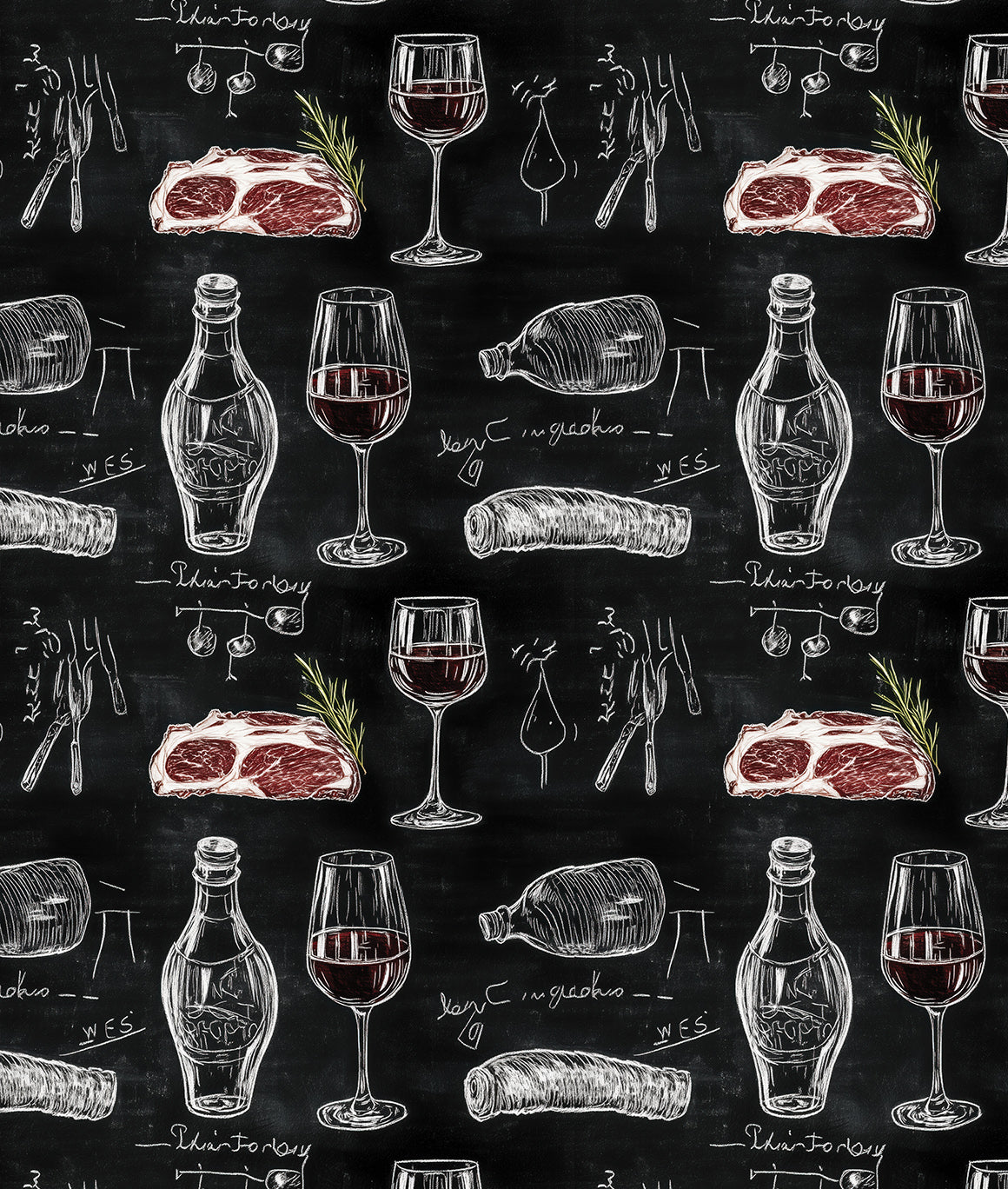 Steak and Wine I