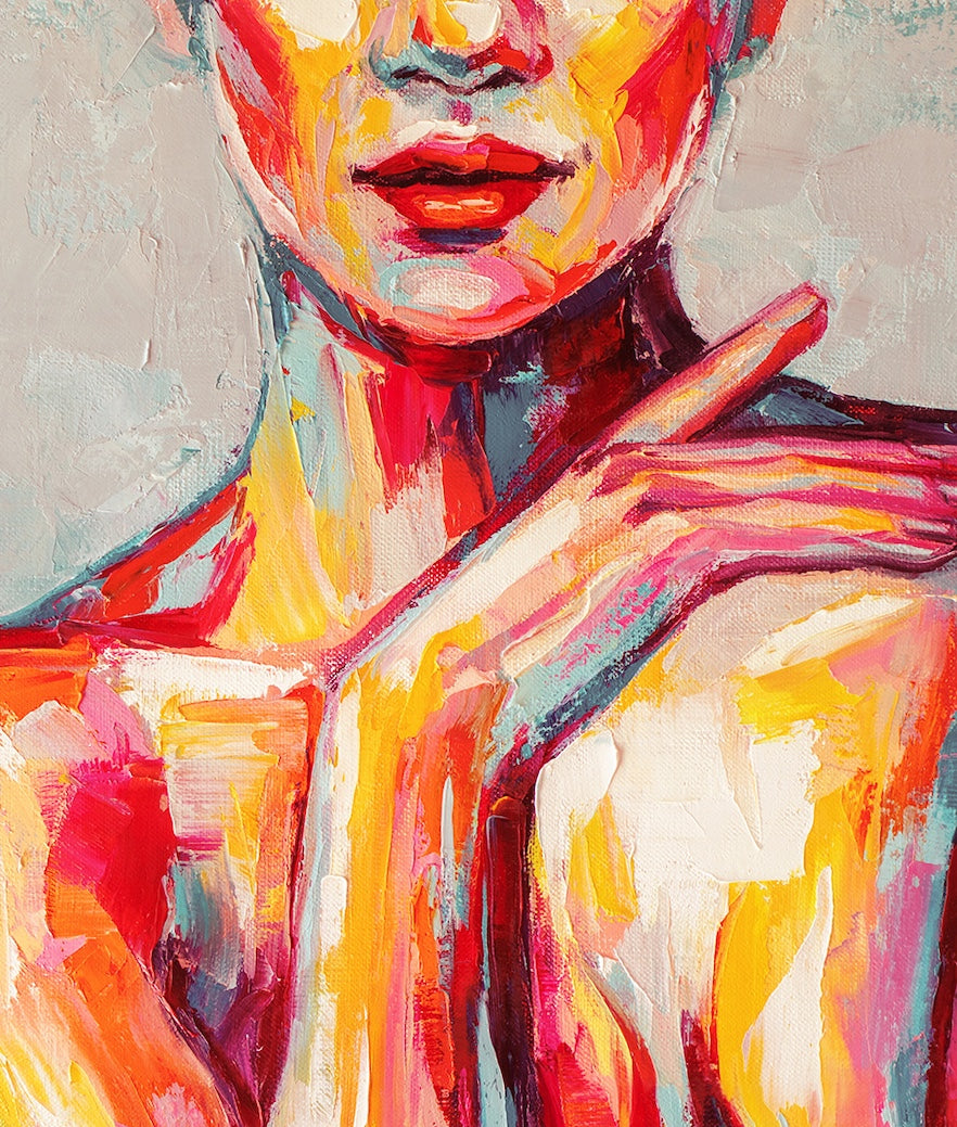 Sexy Woman Oil Painting Brushes II
