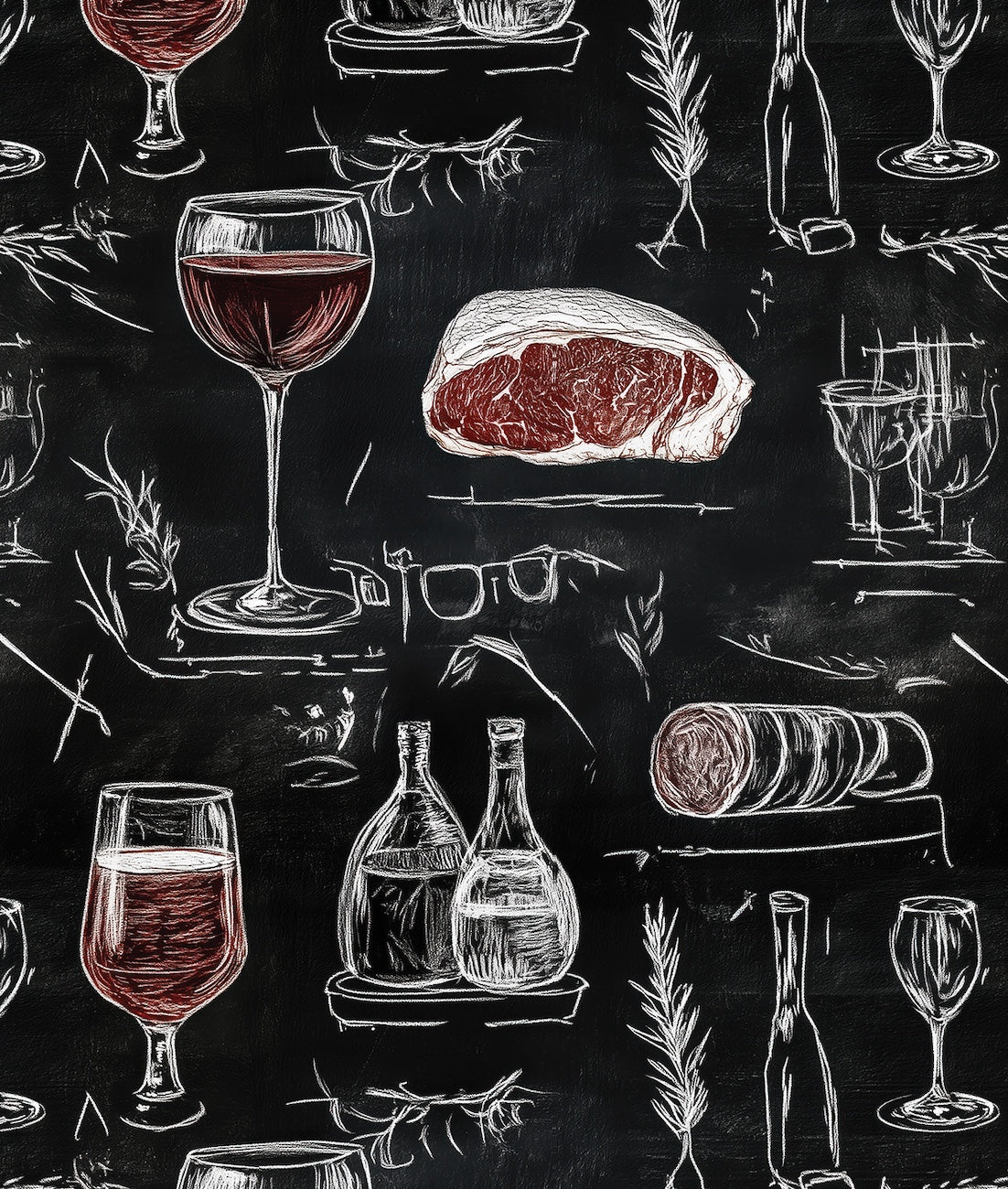 Steak and Wine I